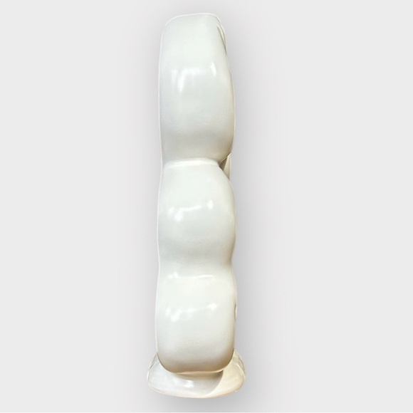 STUDIO CERAMICS White Maori Hei-Tiki 7" Statue Figurine Kiwiana New Zealand - Picture 3 of 9